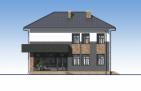 Двухэтажный дом c верандой и четыремя спальнями